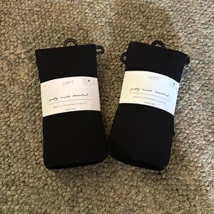 Loft Black Tights